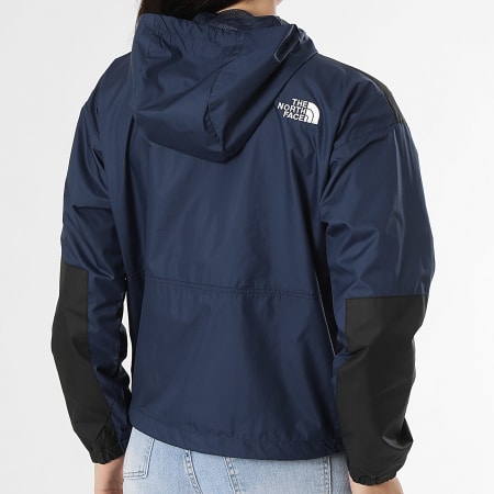 The North Face - Sheru Cazadora con Capucha Mujer Negro Azul Marino