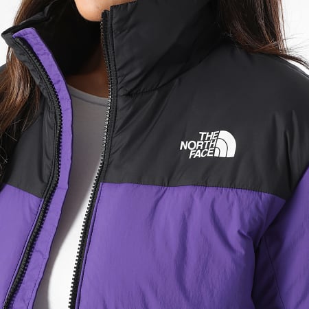 Doudoune Femme Gosei Puffer A879X Violet Noir