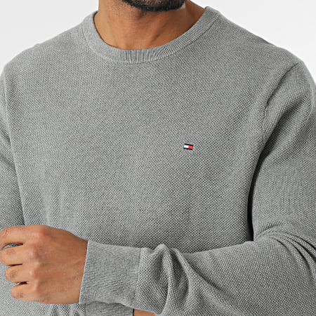 Tommy Hilfiger - Estructura esencial 6347 Jersey gris