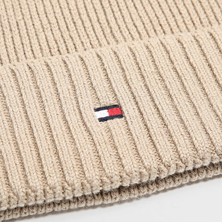 Tommy Hilfiger - Vlag Pima Katoenen muts 2796 Beige