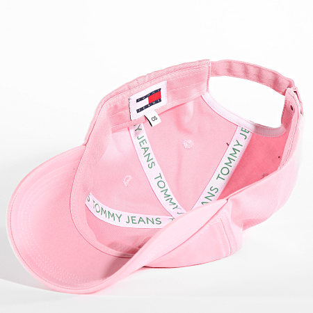 Tommy Hilfiger - Gorra de mujer Bandera alargada 5842 Rosa