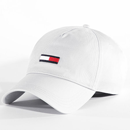 Tommy Jeans - Gorra de mujer con bandera alargada 5842 Gris