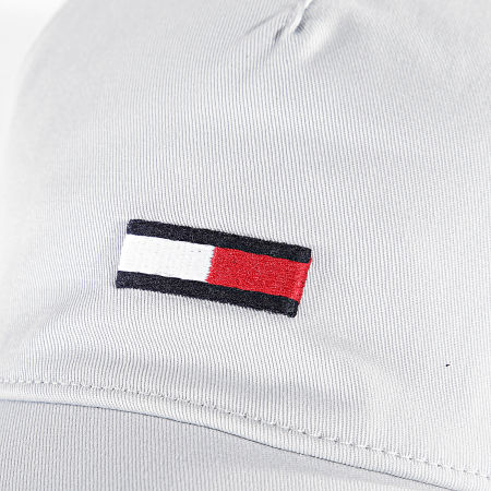 Tommy Jeans - Gorra de mujer con bandera alargada 5842 Gris