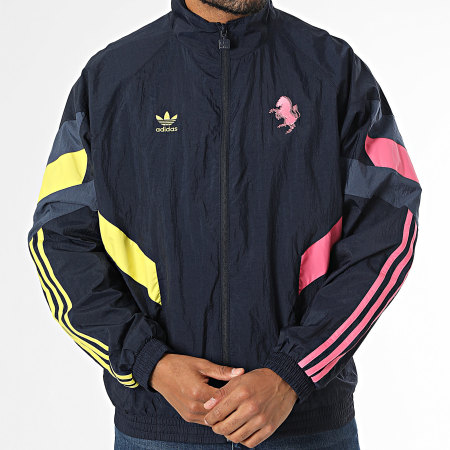 Adidas Originals - Veste Zippée A Bandes Juventus IN5601 Bleu Marine