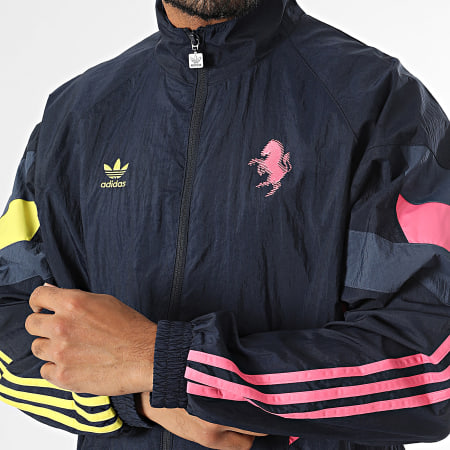 Adidas Originals - Veste Zippée A Bandes Juventus IN5601 Bleu Marine