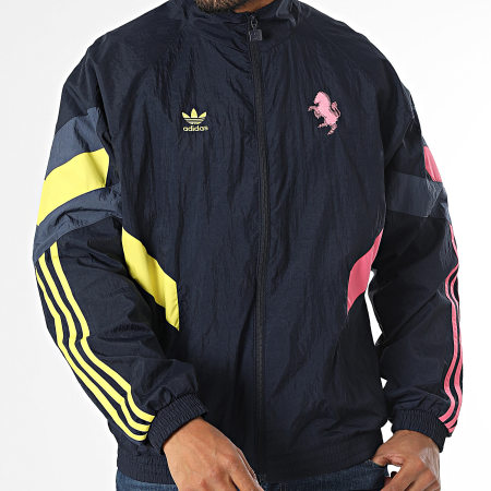 Adidas Originals - Veste Zippée A Bandes Juventus IN5601 Bleu Marine