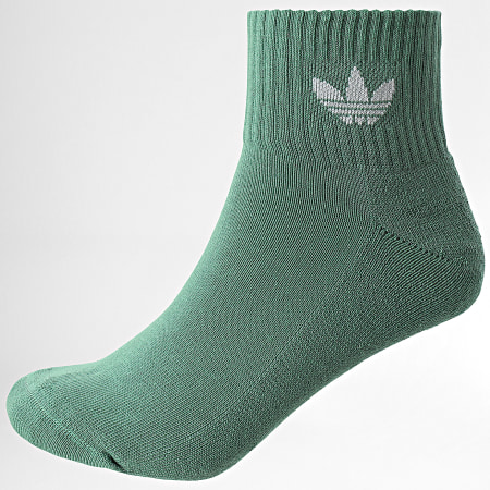 Adidas Originals Lot De 6 Paires De Chaussettes IJ5628 Beige Rose Bleu Clair Violet Vert Jaune LaBoutiqueOfficielle