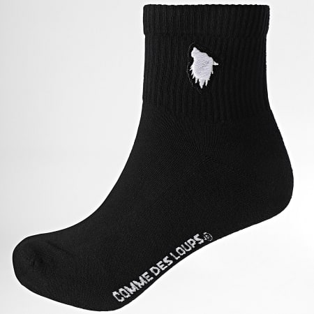 Comme Des Loups - Lot De 3 Paires De Chaussettes ECUX3N Noir