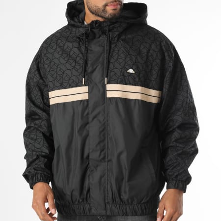 Veste noir ellesse clearance