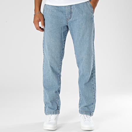 Jack And Jones - Pantalón vaquero relajado Kane Jogger azul