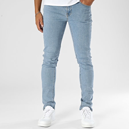 JJREBEL - Jeans slim in denim blu