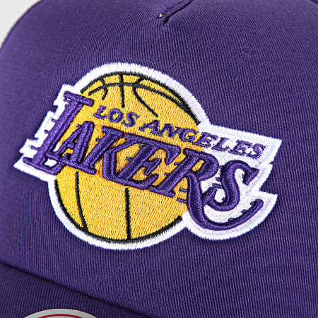 Mitchell and Ness - Evergreen Lakers Trucker Cap HT8032 Paars