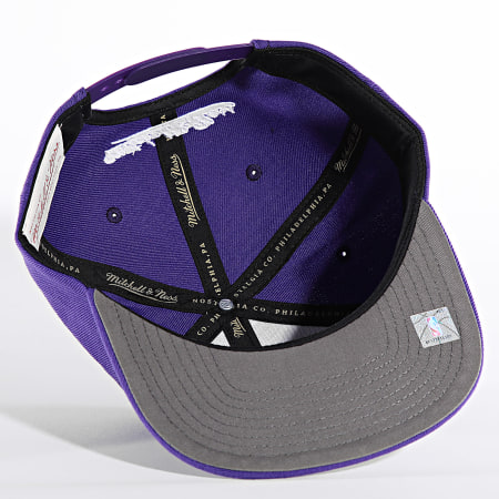 Mitchell and Ness - NBA Team Ground 2.0 Lakers Snapback Cap HHSS3256 Paars