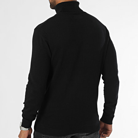 Produkt - Jersey de cuello alto de punto básico Negro