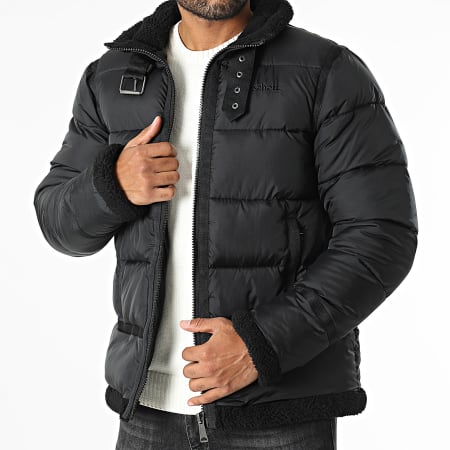 Schott NYC Doudoune Idak Noir LaBoutiqueOfficielle