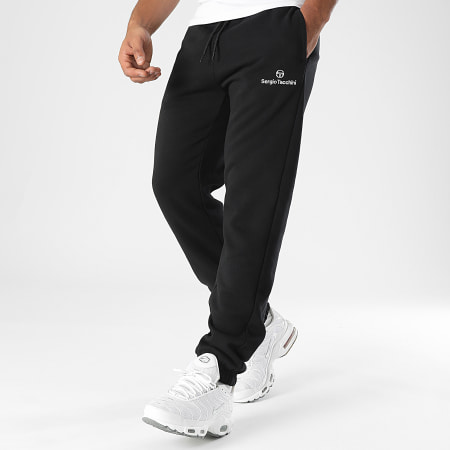 Sergio Tacchini - Nason 40852 Zwarte Joggingbroek