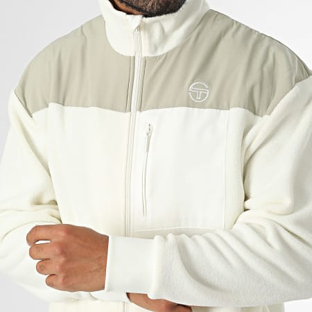Sergio Tacchini - Innsbruck 40760 Chaqueta polar beige claro con cremallera