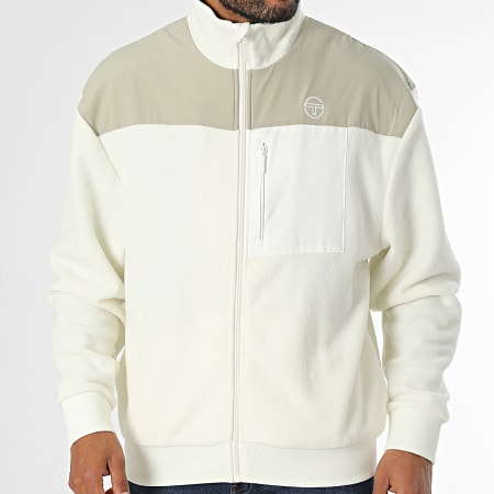 Sergio Tacchini - Innsbruck 40760 Chaqueta polar beige claro con cremallera