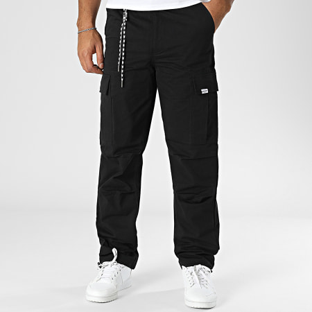 Sixth June Pantalon Cargo M25274PPA Noir LaBoutiqueOfficielle