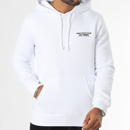 Teddy Yacht Club - Art Serie Hoofd Hoodie Roze Wit