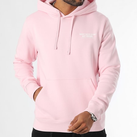 Teddy Yacht Club - Sudadera con capucha Art Series Head rosa