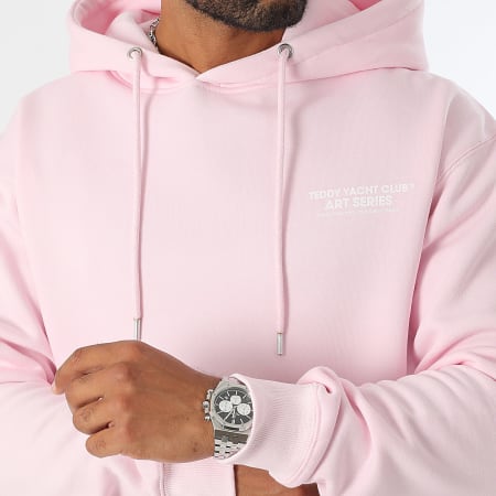 Teddy Yacht Club - Art Series Hoofd Roze Hoodie en Joggingbroek Set