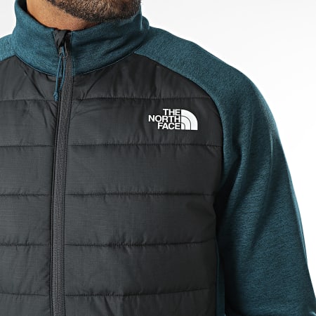 The North Face - Veste Zippée Reaxion Hybrid A8946 Noir Bleu Marine