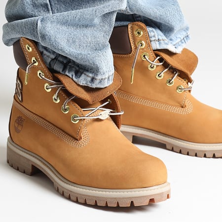 Timberland - Stivali Premium 6 In Lace Waterproof Medium A2P6W Wheat Nubuck