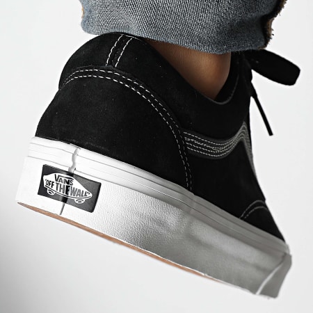 Vans - Zapatillas Old Skool A2Z42BLK1 Pig Suede Negro