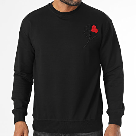 Zelys Paris - Sweat Crewneck Nobu Noir Rouge