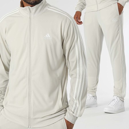 Survetement adidas beige cheap