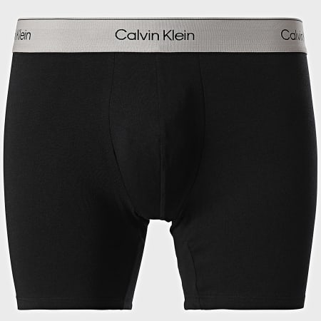 Calvin Klein - Set di 3 boxer neri NB3964A