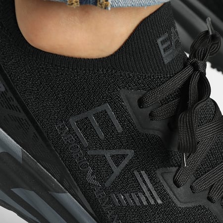 EA7 Emporio Armani - X8X095-XK240 Zapatillas Negro Gris Asfalto