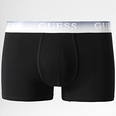 Guess - Lot De 3 Boxers U4BG13-K6YW1 Noir Bleu Marine Bleu Roi