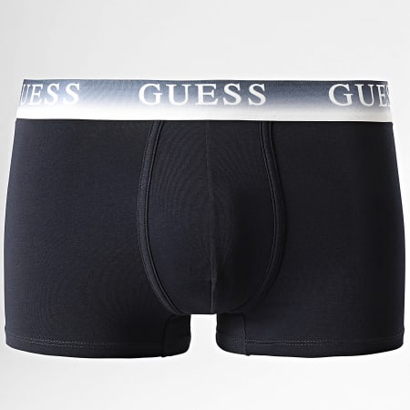 Guess - Lot De 3 Boxers U4BG13-K6YW1 Noir Bleu Marine Bleu Roi