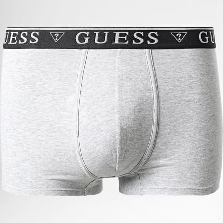 Guess - Lot De 5 Boxers U4YG16-K6YW1 Noir Blanc Gris Chiné Bleu Marine Bleu Roi