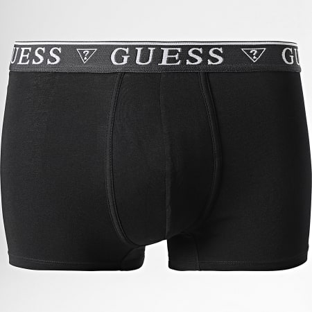 Guess - Lot De 5 Boxers U4YG16-K6YW1 Noir Blanc Gris Chiné Bleu Marine Bleu Roi