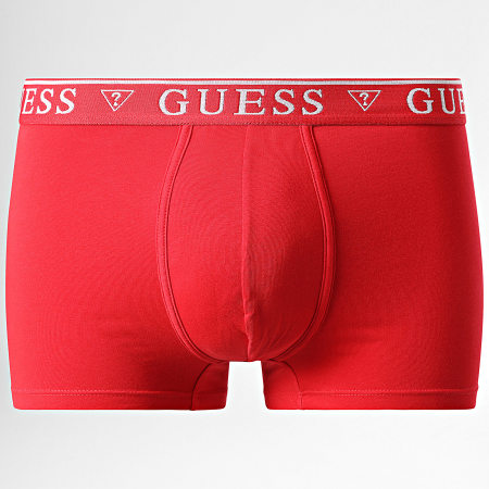 Guess - Lot De 5 Boxers U4YG16-K6YW1 Noir Rouge Vert Kaki Blanc Gris Anthracite