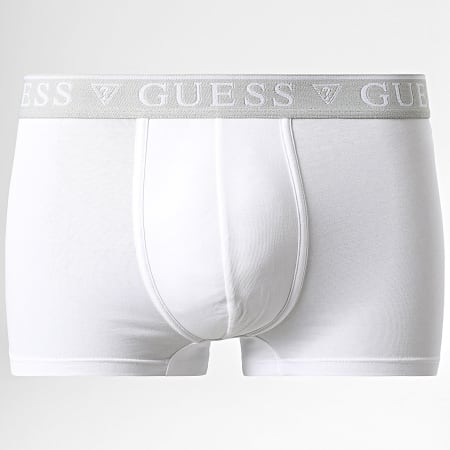 Guess - Lot De 5 Boxers U4YG16-K6YW1 Noir Rouge Vert Kaki Blanc Gris Anthracite