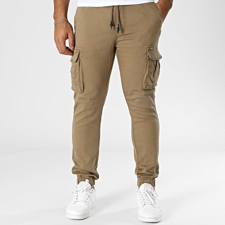 Classic Series - Pantalón Cargo Beige Oscuro