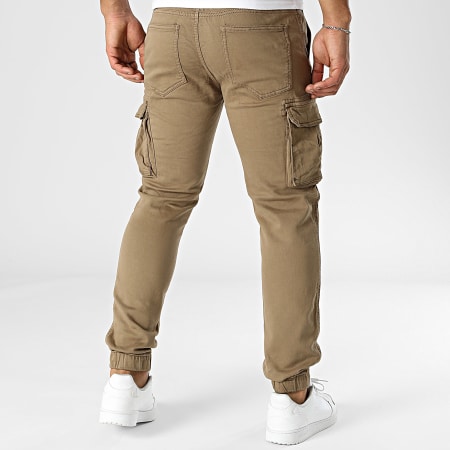 Classic Series - Pantalón Cargo Beige Oscuro