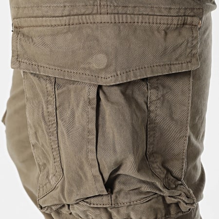 KZR - Pantalon Cargo Beige Foncé
