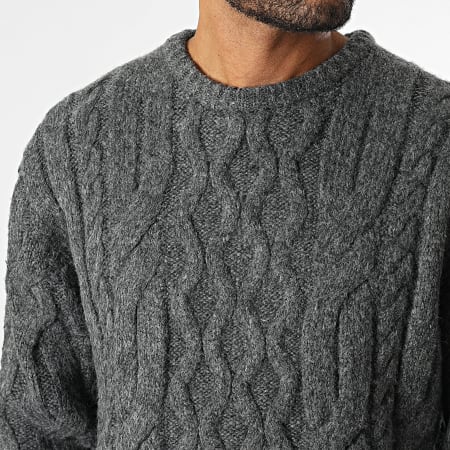 Levi's - Pull A0708 Gris Anthracite