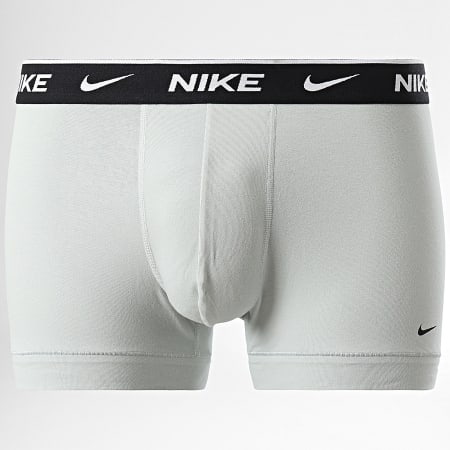 Nike - Lot De 2 Boxers KE1085 Rouge Gris Clair