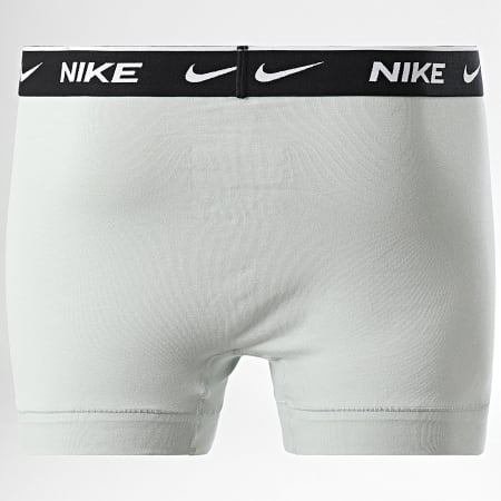 Nike - Juego de 2 calzoncillos bóxer KE1085 Rojo Gris claro