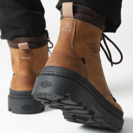 Palladium - Laarzen Pallatrooper Hiker 08895 Bijenwas Bruin