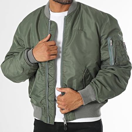 Schott NYC - MA-1 Cazadora Verde Caqui