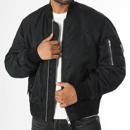 Schott NYC - Cazadora MA-1 Negro