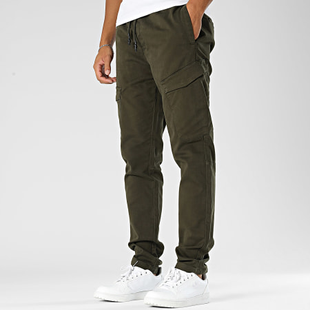 Teddy Smith - Piky Cargo Broek 10116971D Kaki Groen