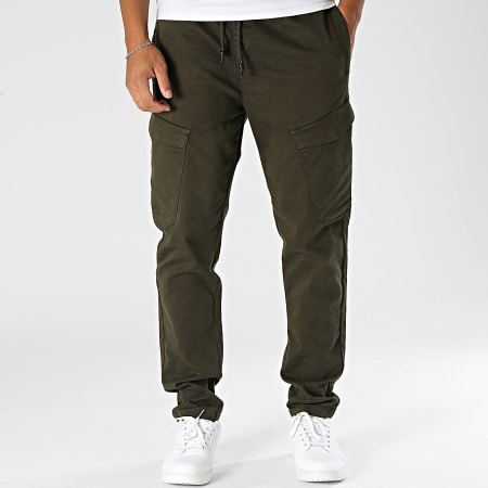 Teddy Smith - Piky Cargo Broek 10116971D Kaki Groen